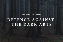 i-am-aesthetica:  Hogwarts Classes: D.A.T.D.A 