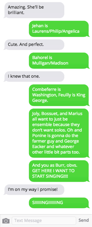 There’s nothing like bad taste in musicals to kill a budding romance.