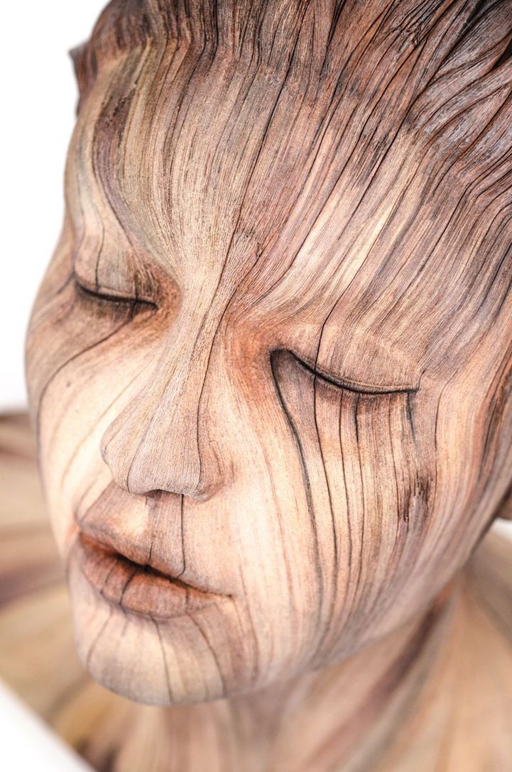 crossconnectmag:   Ceramic Sculptures That Look Like Wood by Christopher David White 