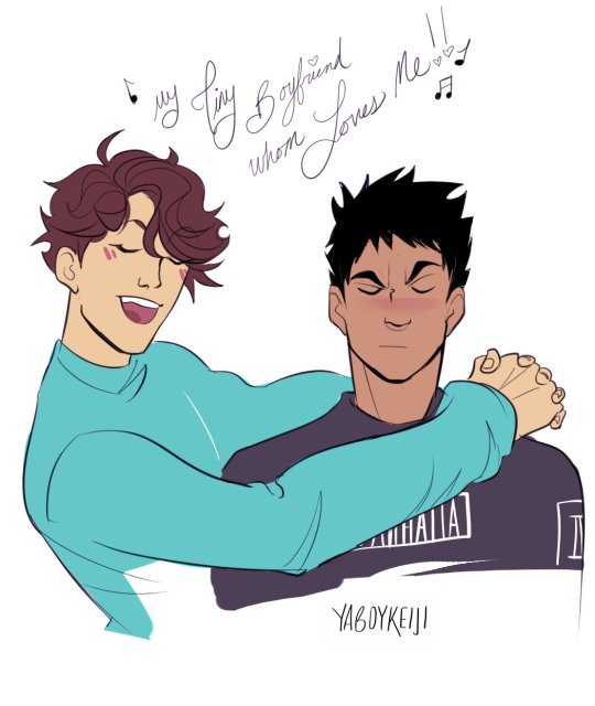 yaboykeiji:  HQ shenanigans….Home sweet home….