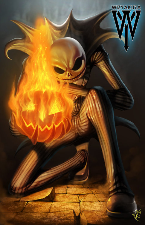 xombiedirge:  Nightmare Before Christmas - Jack by Ceasar Muyuela / Tumblr