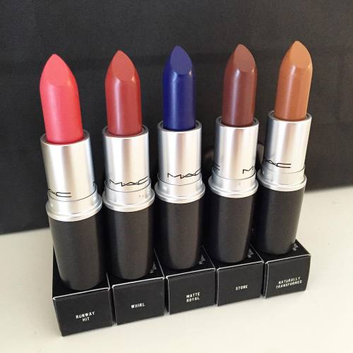 MACs new lipsticks are beeeautiful