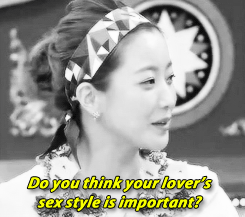 :  “What if everything else is good but your sex styles don’t match?” GD: *goes