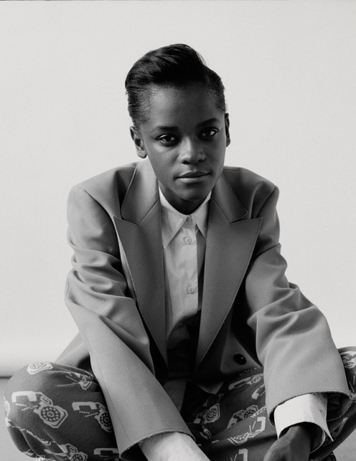 fallenvictory:Letitia Wright photographed by Clare Shilland for i-D