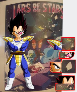 shinx-shank:  i dont mean to point out the obvious b u t they literally couldn’t have designed her to look any more like vegeta i love her 