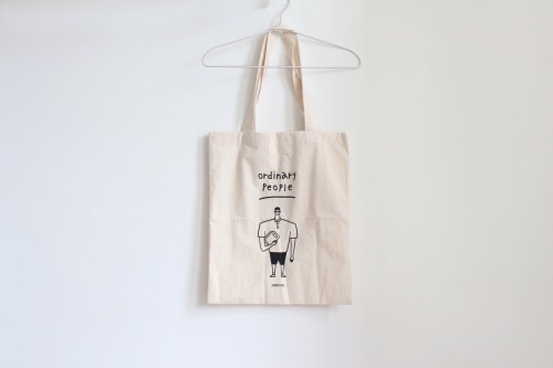3MONTHS - Ordinary people ecobag / natural www.3months.co.kr