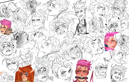 titty-sona: titty-sona: why do i draw zarya with the best sex faces a compilation 