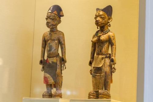 Ibejis twins, Museu Afro Brasil, São Paulo, Brazil