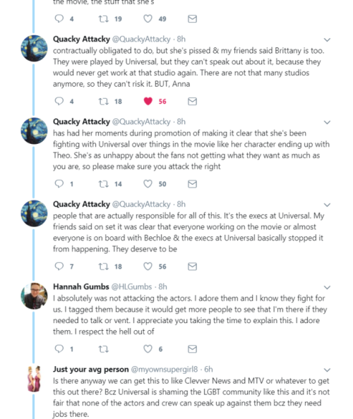 unfolded-one: FVCK, U-N-I-V-E-R-S-A-L! queerbaiting!“WILL BECHLOE EVER HAPPEN?” **n