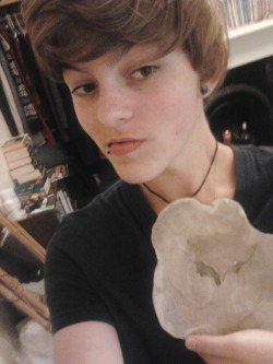 crazyjetty:  inkmaze:  inkmaze:  takes a selfie with a piece of 90+ million year old fossilized nz wood which my shitty phone camera refuses to capture in detail  but its so rad trust me on this  NO U DON’T UNDERSTAND I AM 18 YEARS OLD THAT’S CONSIDERED
