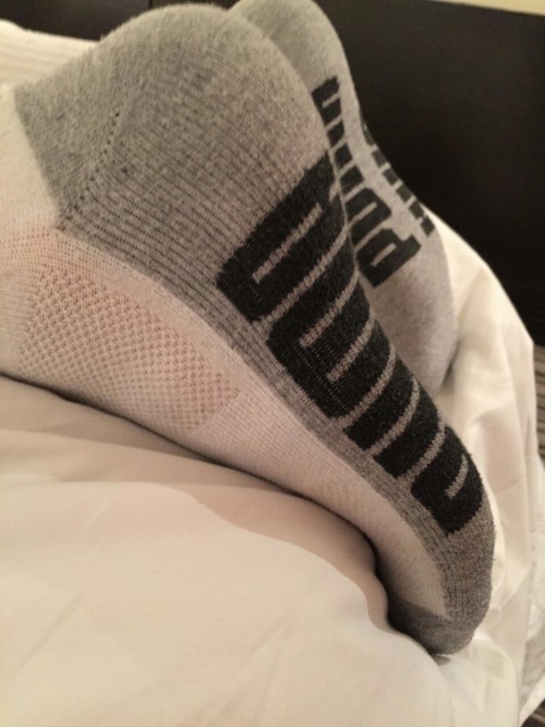 socksking: Pics my partner snapped while we were relaxing in our hotel room