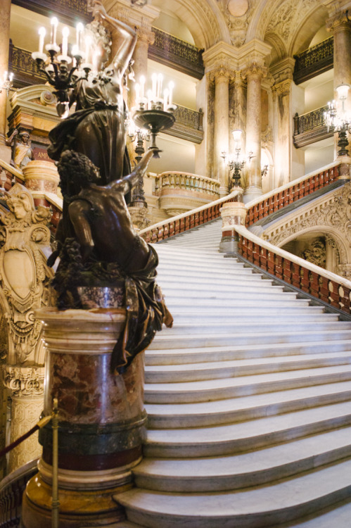 rococophile:The Palais Opéra Garnier Located in Paris, France.