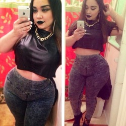 mannypakbeloud:  Maddy G❤😘  Gothic thick