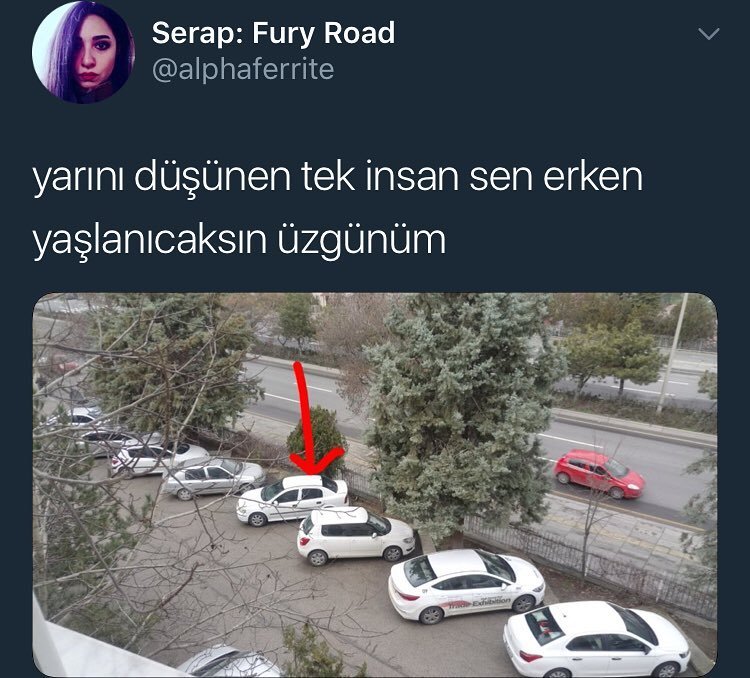 yarını düşünen tek...