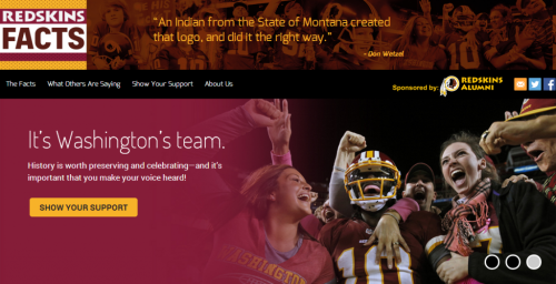 nativeamericannews:
“ Fact checking the new Web site, ‘RedskinsFacts.com’
The Washington Redskins have been paying for ads promoting a new Web site, RedskinsFacts.com, which supposedly sprung up organically from frustrated former players who wanted...