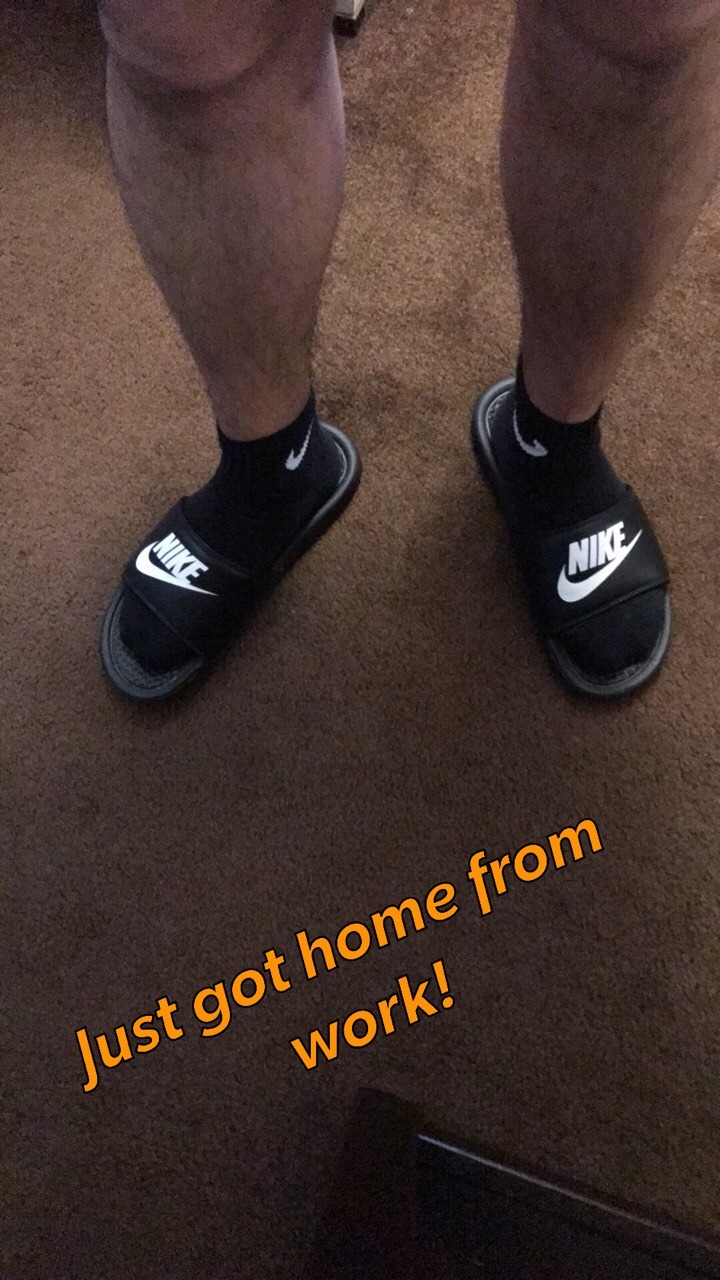 nike socks and sandals