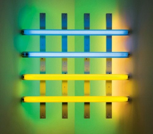 Dan Flavin - untitled (for you Leo, in long respect and affection) 4 (1978)