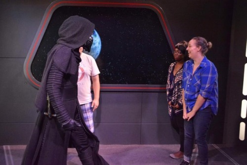 Kylo Ren scaring the crap out of me like always