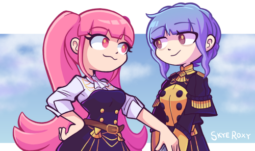 Hilda and Marianne commission(For @/Gerald_Bss on Twitter)