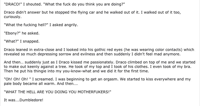 nerdyoatmeal:big-rita:authenticalltimelow:A literary masterpieceMy favourite bit,