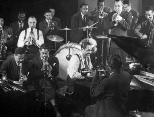 whitecolonialism:  The Great Duke Ellington, 1943. Gjon Mili 