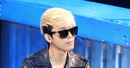 haehyukjaes:  ღ donghae → blonde hair. 