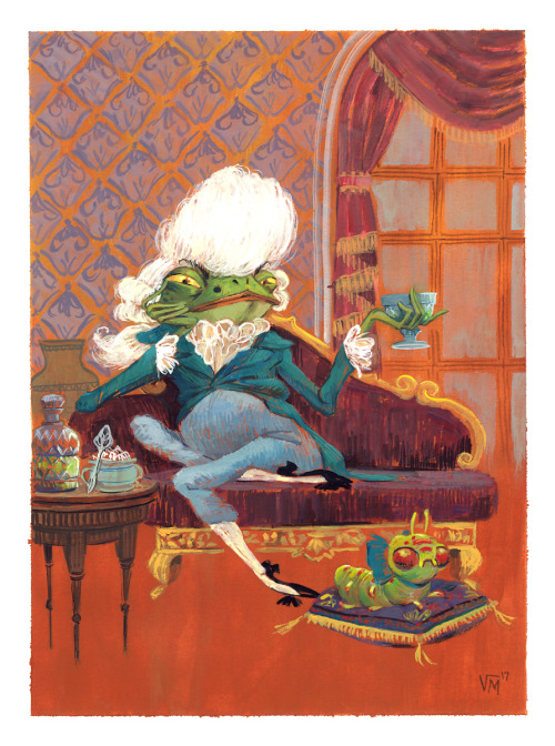 By popular demand I’ve now added this judgy frog as a print to my @inprnt! My store:bit.ly/VMp