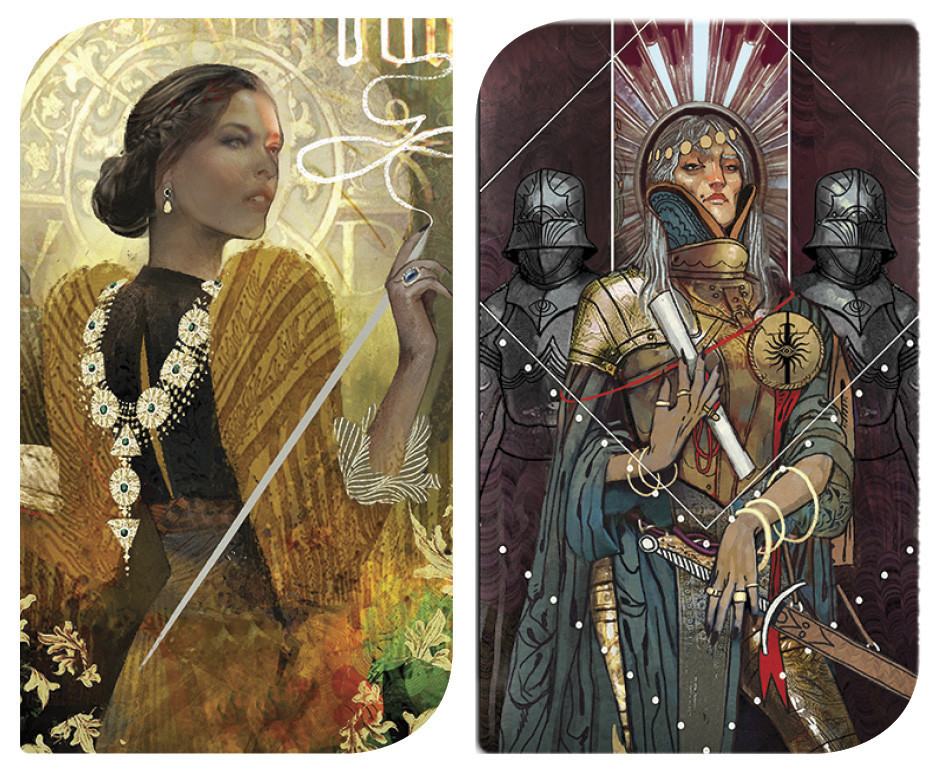 anebarone:  Dragon Age: Inquisition tarot, part III Part I  and part II here. You