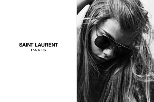 Saint Laurent. Ad campaign (part 1) FW1314Creative Director: Hedi SlimanePhotos: Hedi SlimaneModel: 