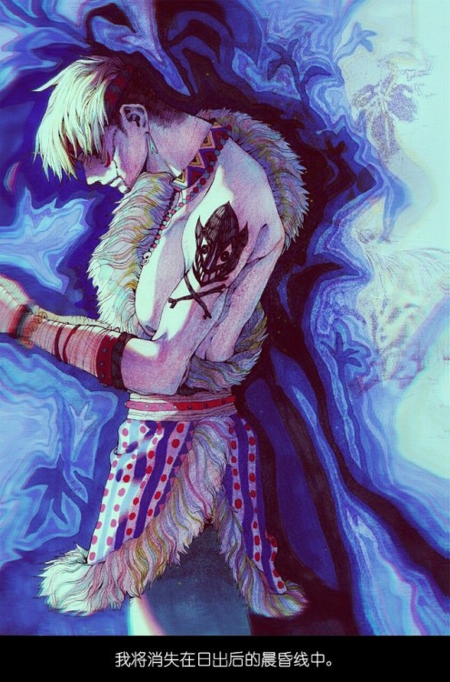mooncatyao:  diesel-1997:  At Nightfall. A story about Night. Sorry I’m busy recently  Ohhh! Yessssss! Complete art!!!!!!!!!!!