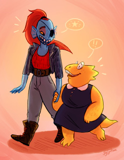 sylphee:  Cute monster girlfriends talking