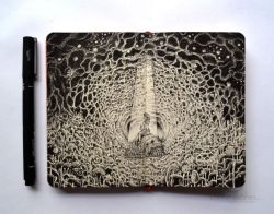 imaginariumpretentia:  Kerby Rosanes - moleskine illustrations 