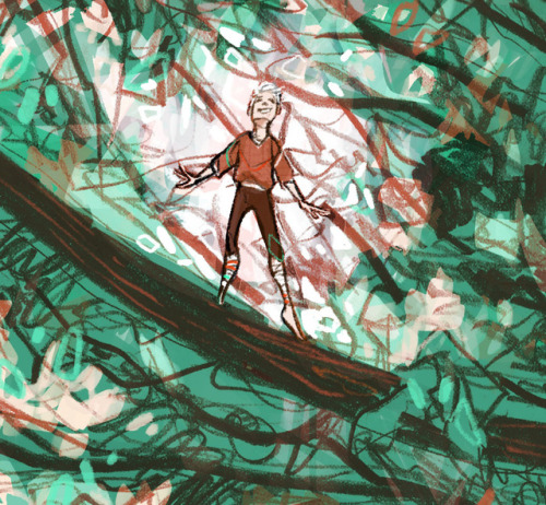 “But aren’t you ever afraid?”“What should I be afraid of?”“Falling.”“I never fall. I fly.”
