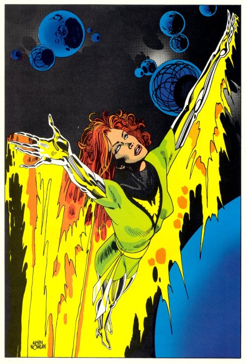 themarvelwayoflife:Marvel Fanfare #18 (1985). Portfolio by Kevin Nowlan.
