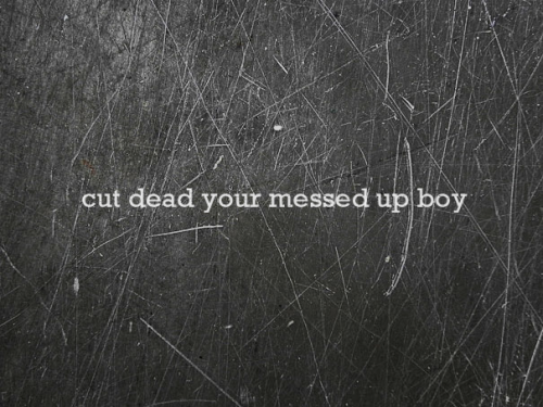 &ldquo;Cut dead your messed up boy&rdquo;&hellip; JAMC