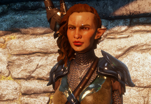 I remade my Maerwyn Lavellan in order to replay her game to get the world-state I want for Trespasse