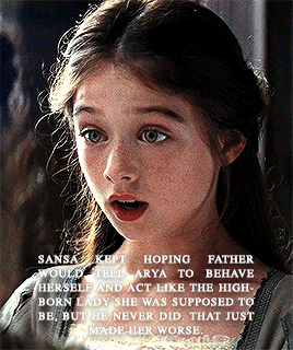 Sansa And Arya+ Jealousy