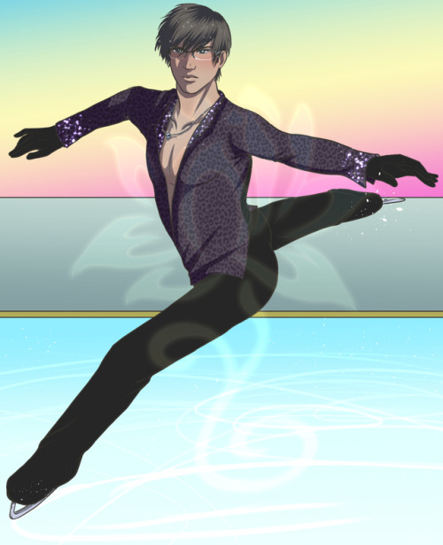 sheilkuroi:Iggy on ice!! derp lol - commission for my dear @illustriya - I think Ignis would be damn