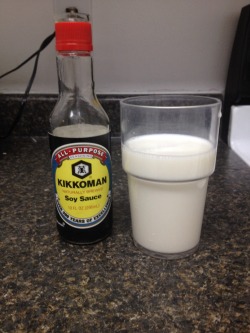 catholicnun:   lesterbangs73:  i made soy milk ^_^  I dont think that’s how it’s made 