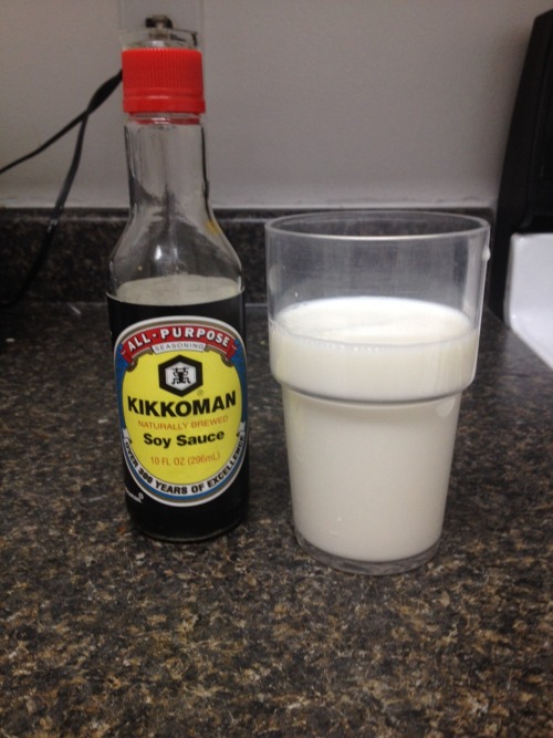 catholicnun:lesterbangs73:i made soy milk ^_^I dont think that’s how it’s made