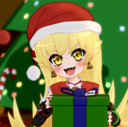 mantisx2:  Shinobu’s XXXmas Surprise! - Part 1  Link 1 Link 2 