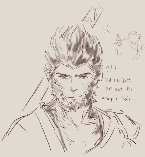 Some Fun Destined One Few Mins Scribbles As My Reactions If I EVER Get To Play The Game- (I'm Broke Huhu)