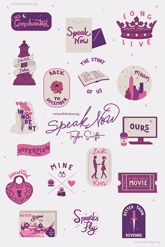 But For You I Did 10 Years Of Speak Now Stickers Available On My
