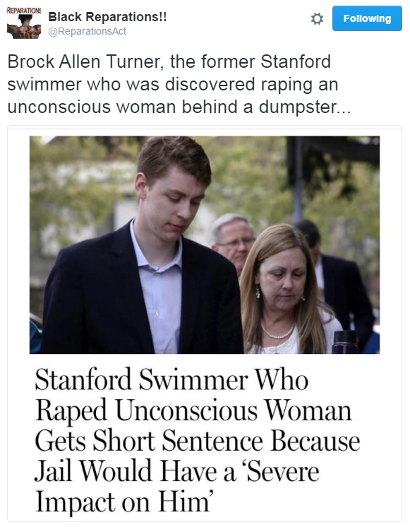 swagintherain:  WTF? Blacks are being killed for the hood and this bloke raped an