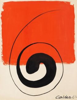apeninacoquinete: Alexander Calder, Untitled, Volute, Spirals, 1967