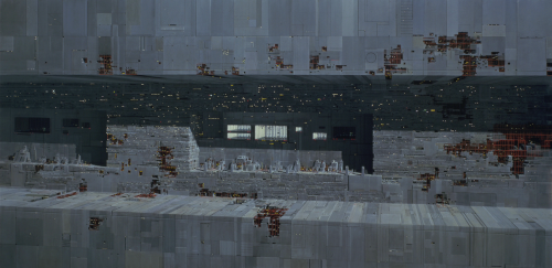 alwaysstarwars:  The extraordinary matte paintings used in the OT (Part 1 of 2) Paintings by Michael Pangrazio, Ralph McQuarrie and other talented LFL artists. 