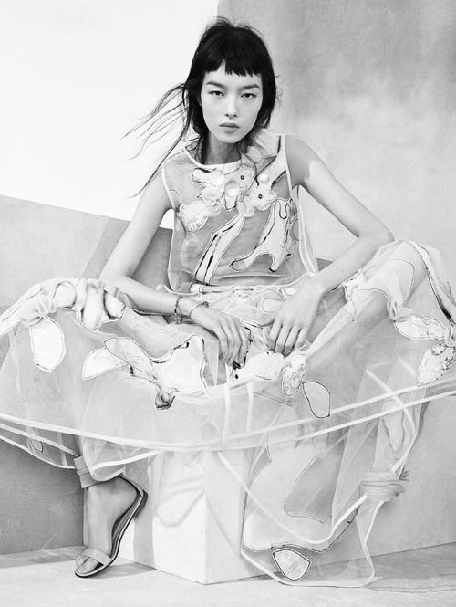 amy-ambrosio:  Fei Fei sun in “Modern Romance&ldquo; by Sharif Hamza for Vogue