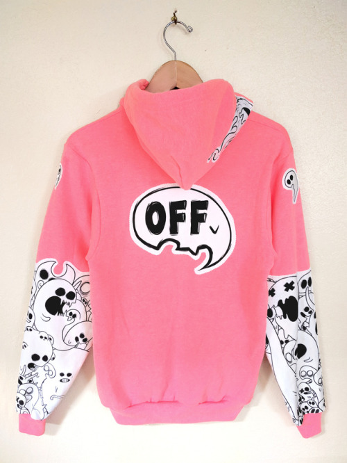 doxolove:doxolove:dokuzo:A small batch of OFF hoodies (ver.2) will be in the shop at midnight PST!al