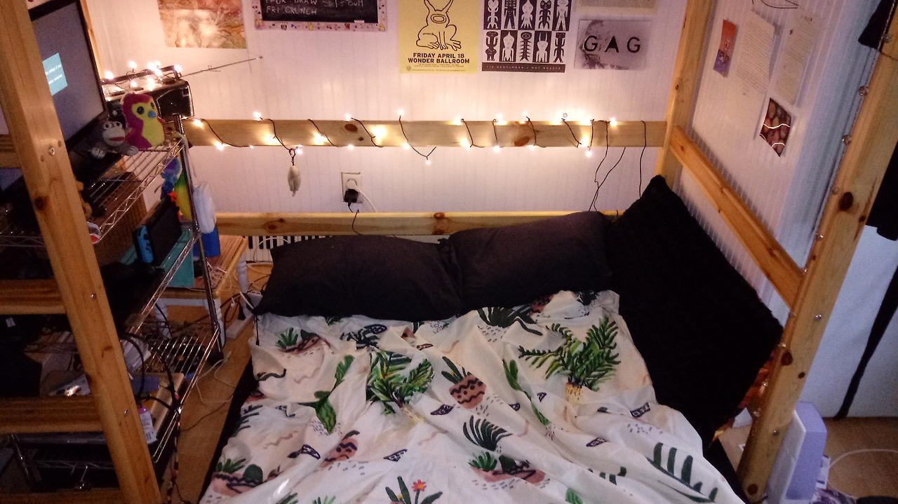 snout:preparing the nest for joanna @lumnch … as cozy as sleeping on the floor