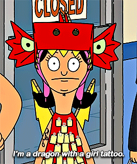 bob-belcher: Can I open my eyes yet? I want to see my babies in their costumes. 